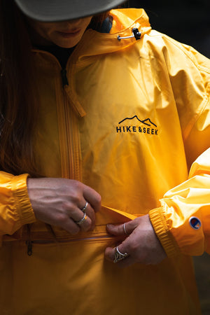 Hike & Seek waterproof packable jacket for men and women