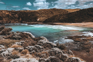 The beatiful Bushrangers Bay on Hike & Seek Mornington Peninsula hike & hot-springs day tour from Melbourne