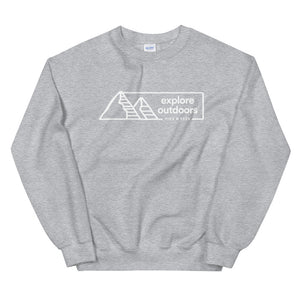 Hike & Seek explore outdoors printed hiking inspired sweater for men and women