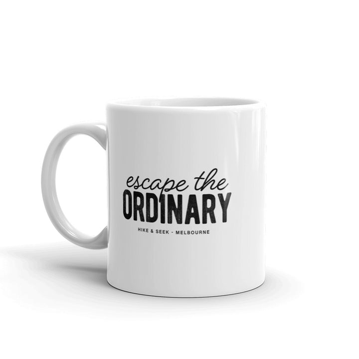 Hike & Seek hiking inspired printed coffee mug
