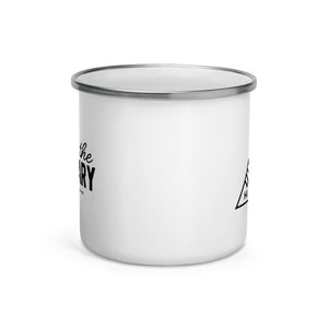 Hike & Seek escape the ordinary hiking enamel mug