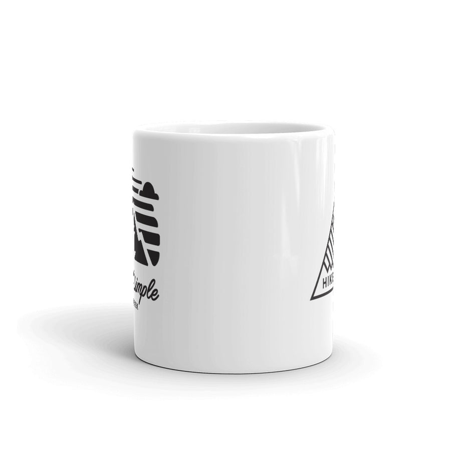 Hike & Seek hiking inspired printed coffee mug