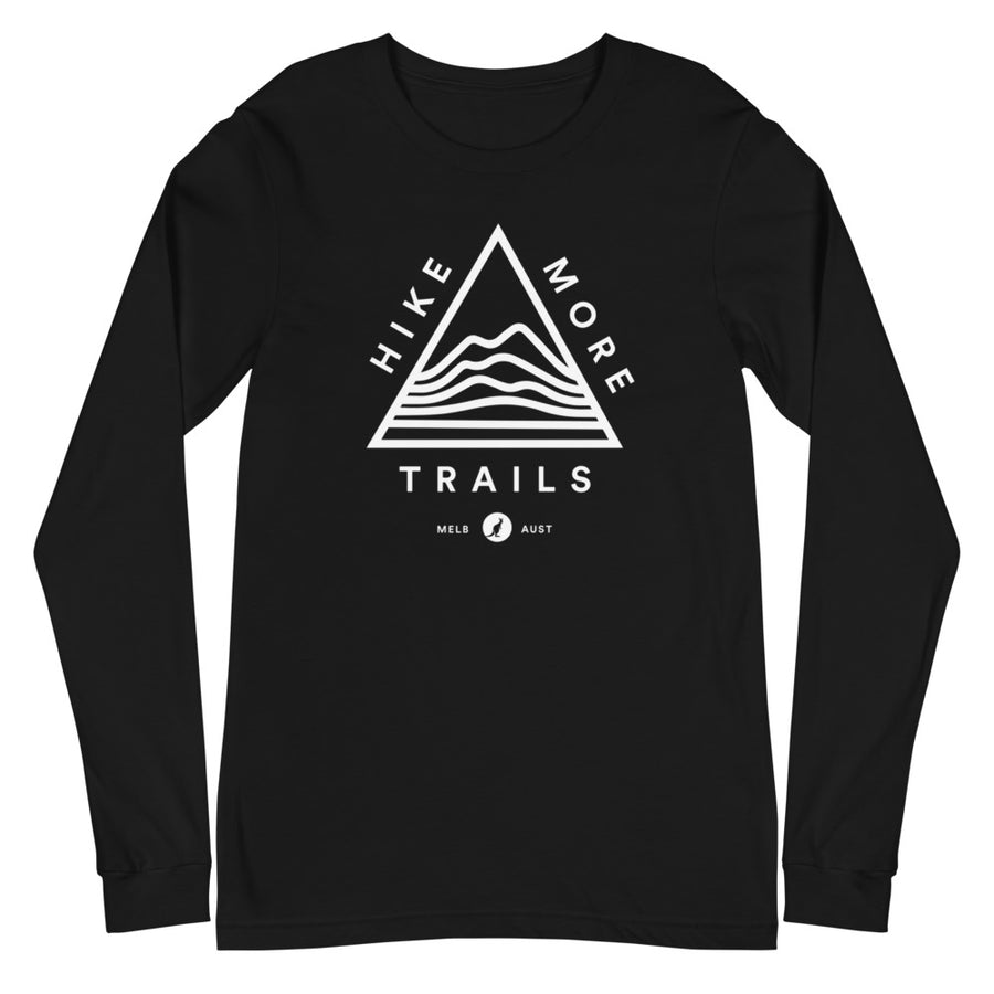Hike More Trails Original - Unisex Long Sleeve Tee