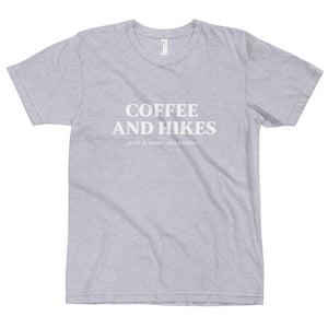 Coffee And Hikes - Eco Unisex T-Shirt