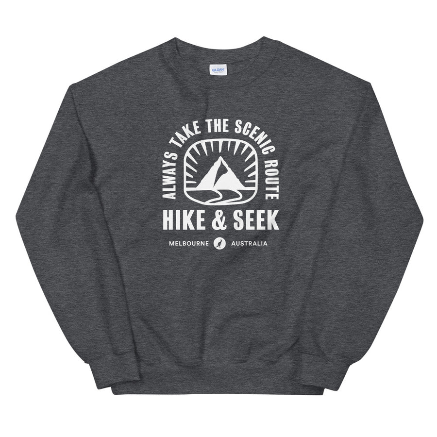 Always Take The Scenic Route - Unisex Sweatshirt