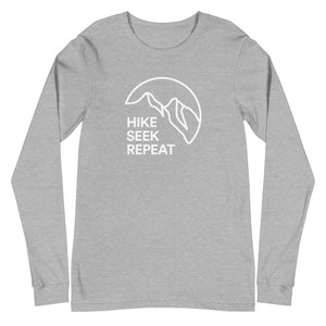 Hike Seek Repeat - Unisex Long Sleeve Tee