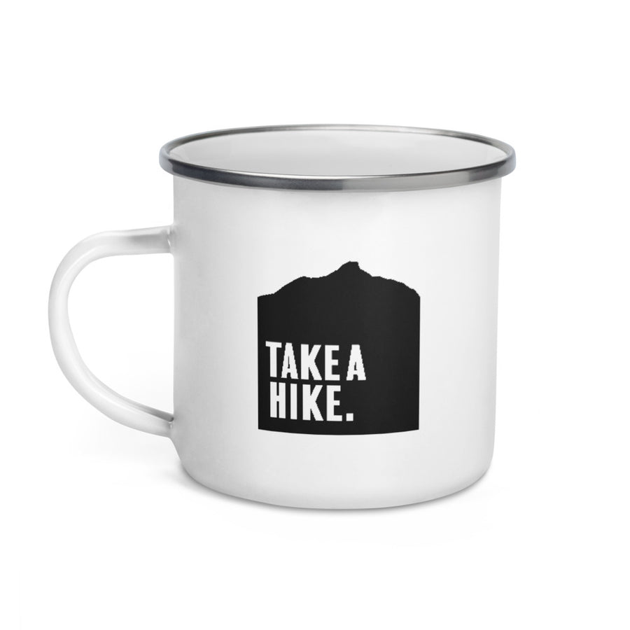 Take A Hike - Enamel Camp Mug