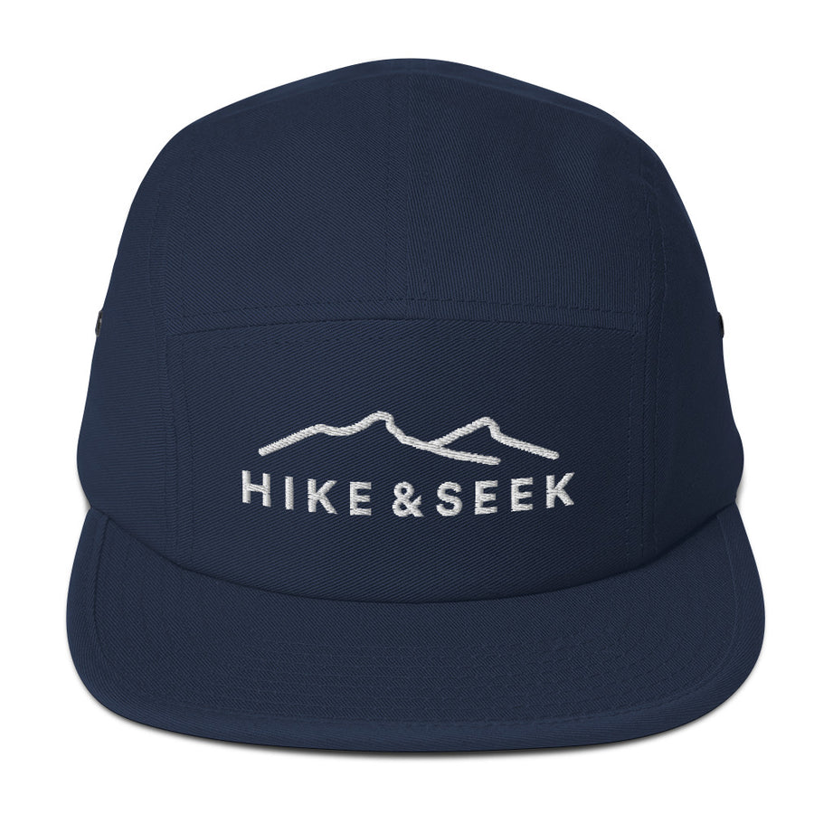 Hike & Seek hiking inspired printed 5 panel hat for men and womern