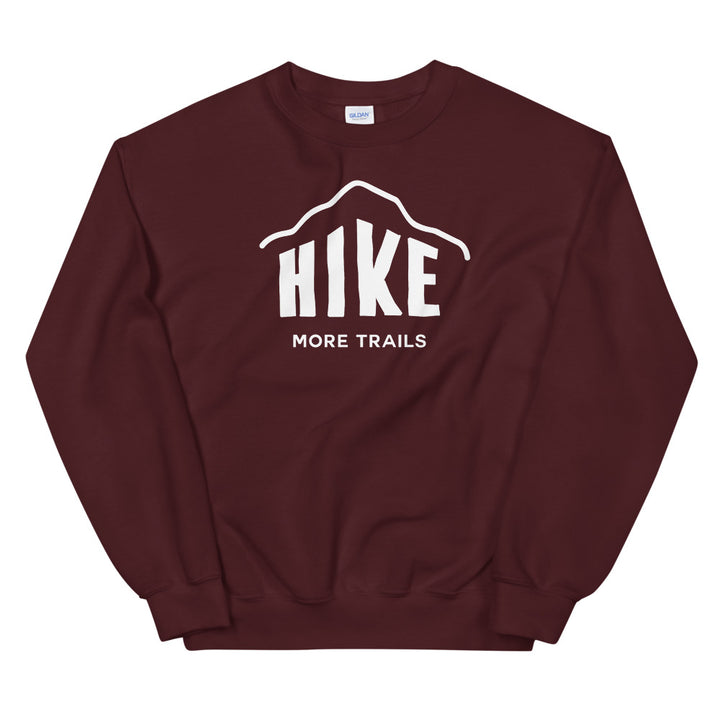 Hike & Seek hike more trails printed hiking inspired sweater for men and women