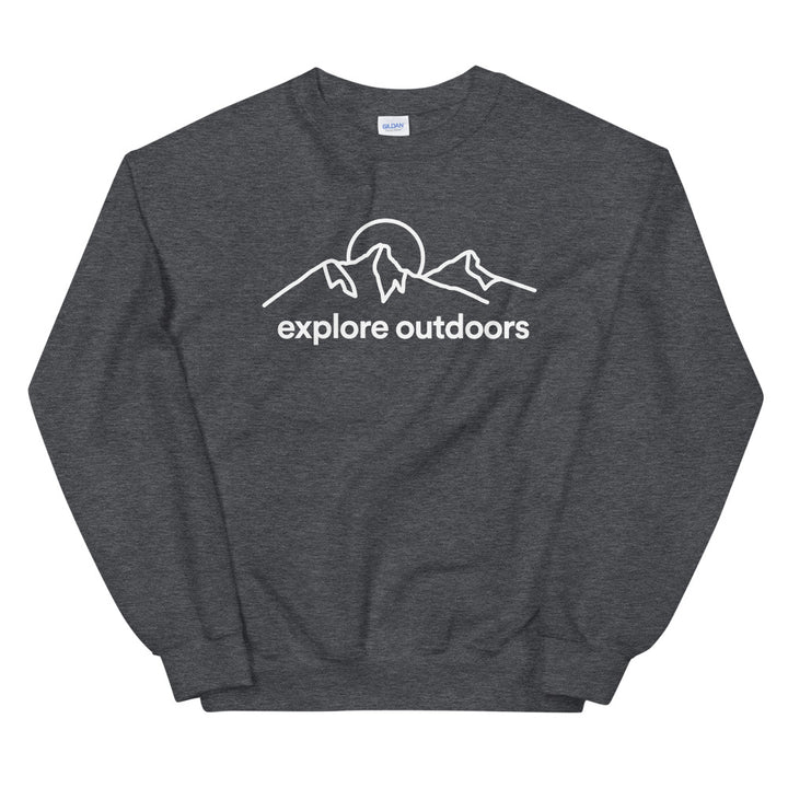 Hike & Seek explore outdoors printed hiking inspired sweater for men and women