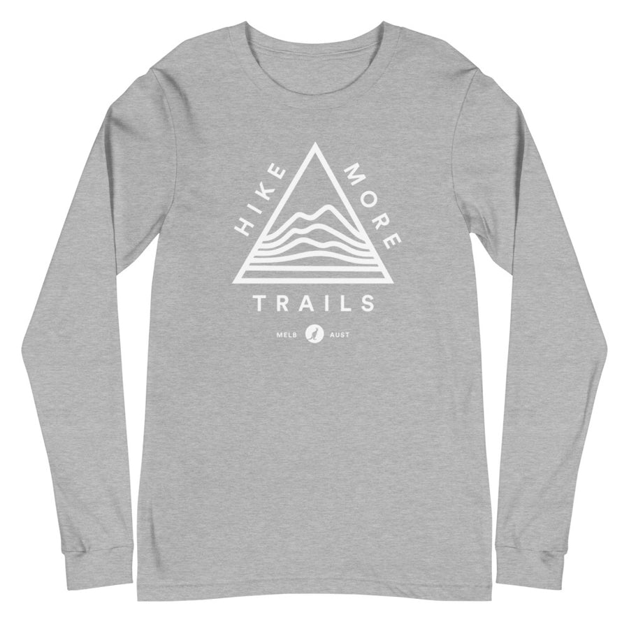 Hike More Trails Original - Unisex Long Sleeve Tee