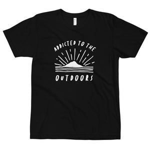 Addicted To The Outdoors - Eco Unisex T-Shirt