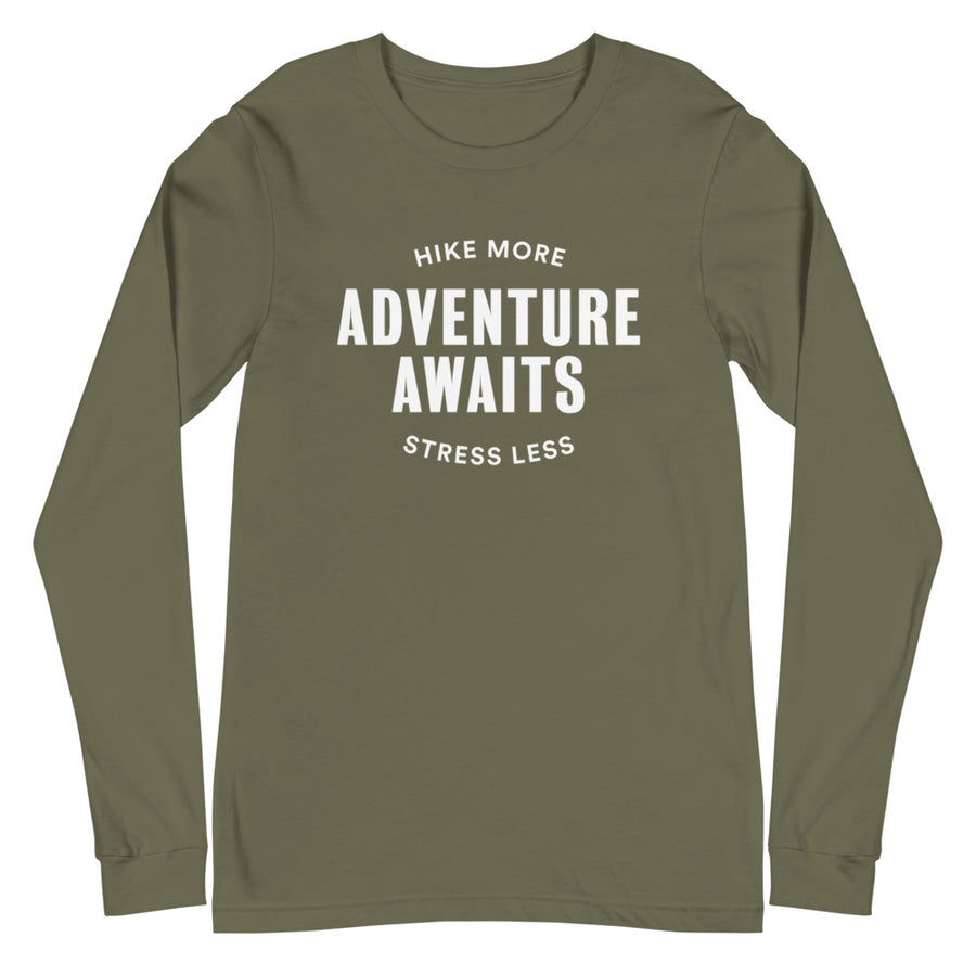 Adventure Awaits - Unisex Long Sleeve Tee