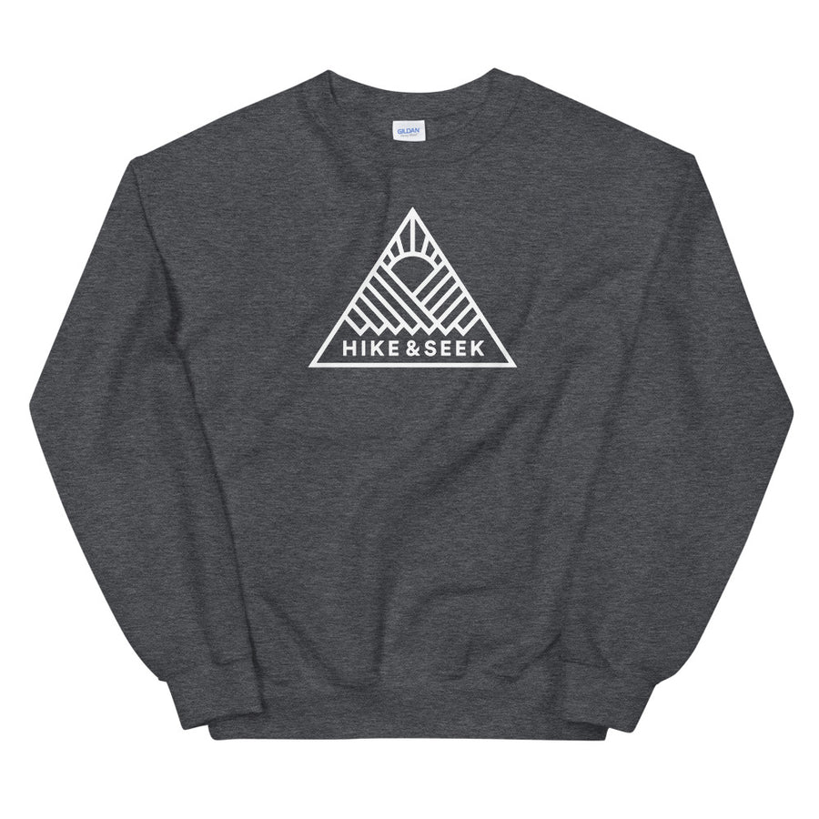 Hike & Seek printed hiking inspired sweater for men and women