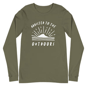 Addicted To The Outdoors - Unisex Long Sleeve Tee