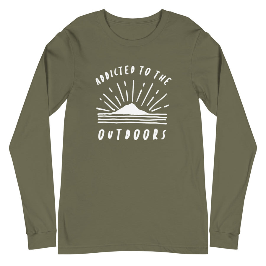 Addicted To The Outdoors - Unisex Long Sleeve Tee