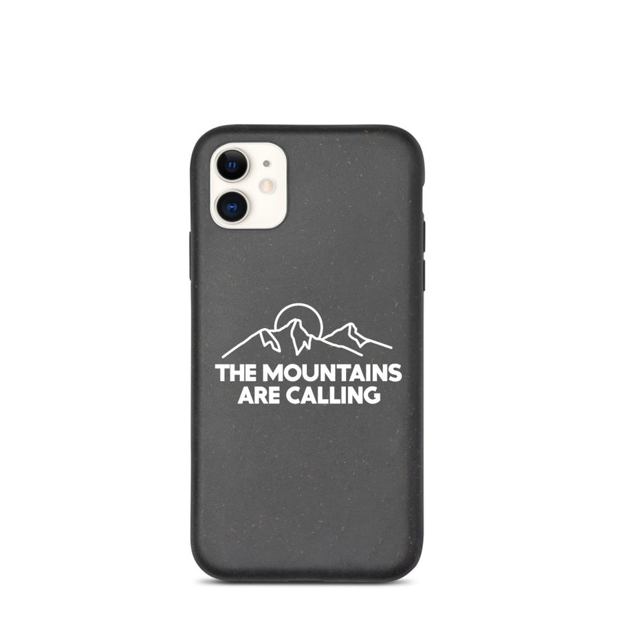The Mountains Are Calling - iPhone Biodegradable Case