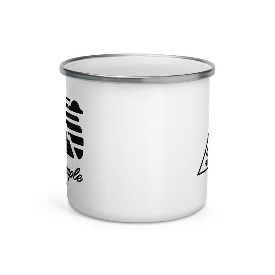 Hike & Seek keep it simply hiking inspired enamel mug