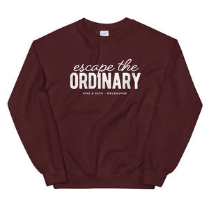 Hike & Seek escape the ordinary printed hiking inspired sweater for men and women