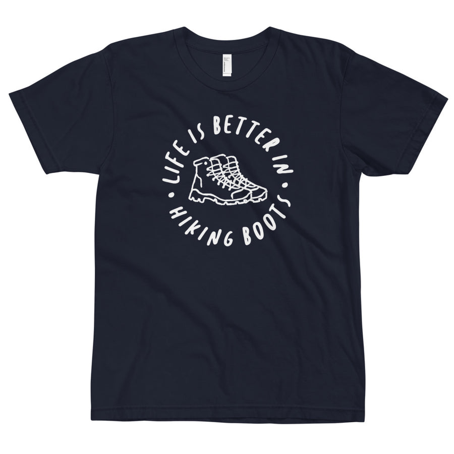 Life Is Better In Hiking Boots - Eco Unisex T-Shirt