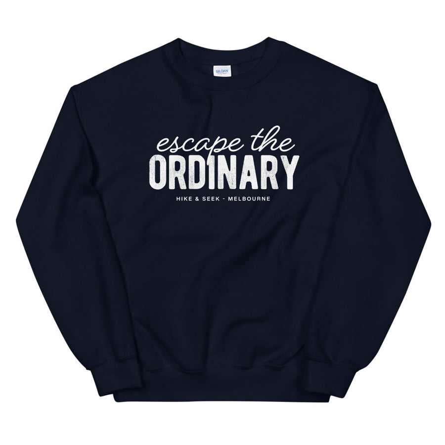 Hike & Seek escape the ordinary printed hiking inspired sweater for men and women