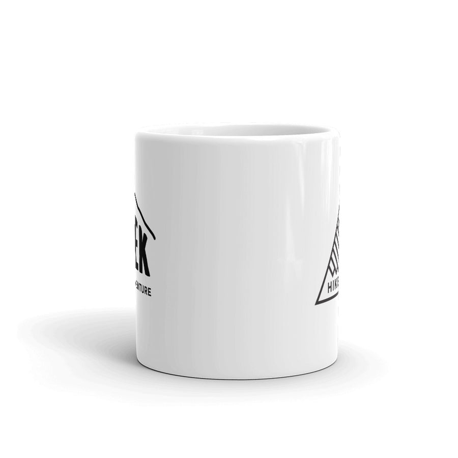 Hike & Seek hiking inspired printed coffee mug