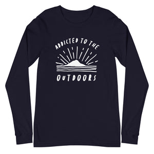 Addicted To The Outdoors - Unisex Long Sleeve Tee