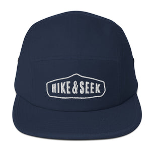 Hike & Seek hiking inspired printed 5 panel hat for men and womern