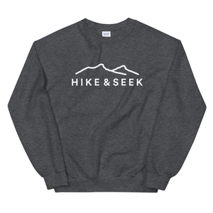 Hike & Seek hiking inspired printed sweater for men and women