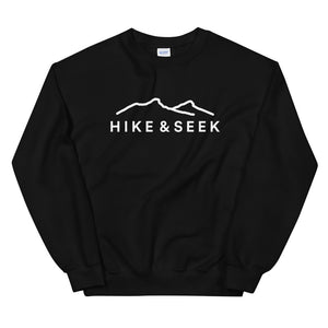 Hike & Seek hiking inspired printed sweater for men and women