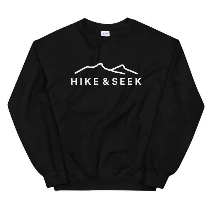 Hike & Seek hiking inspired printed sweater for men and women
