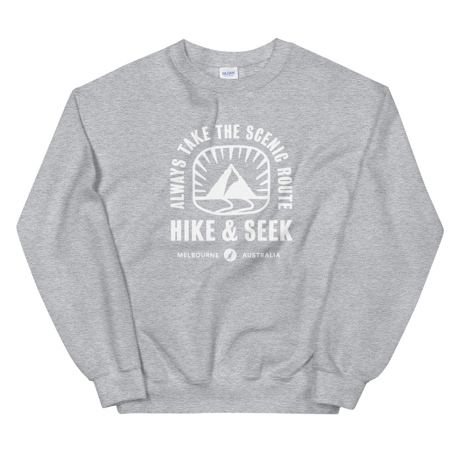 Always Take The Scenic Route - Unisex Sweatshirt