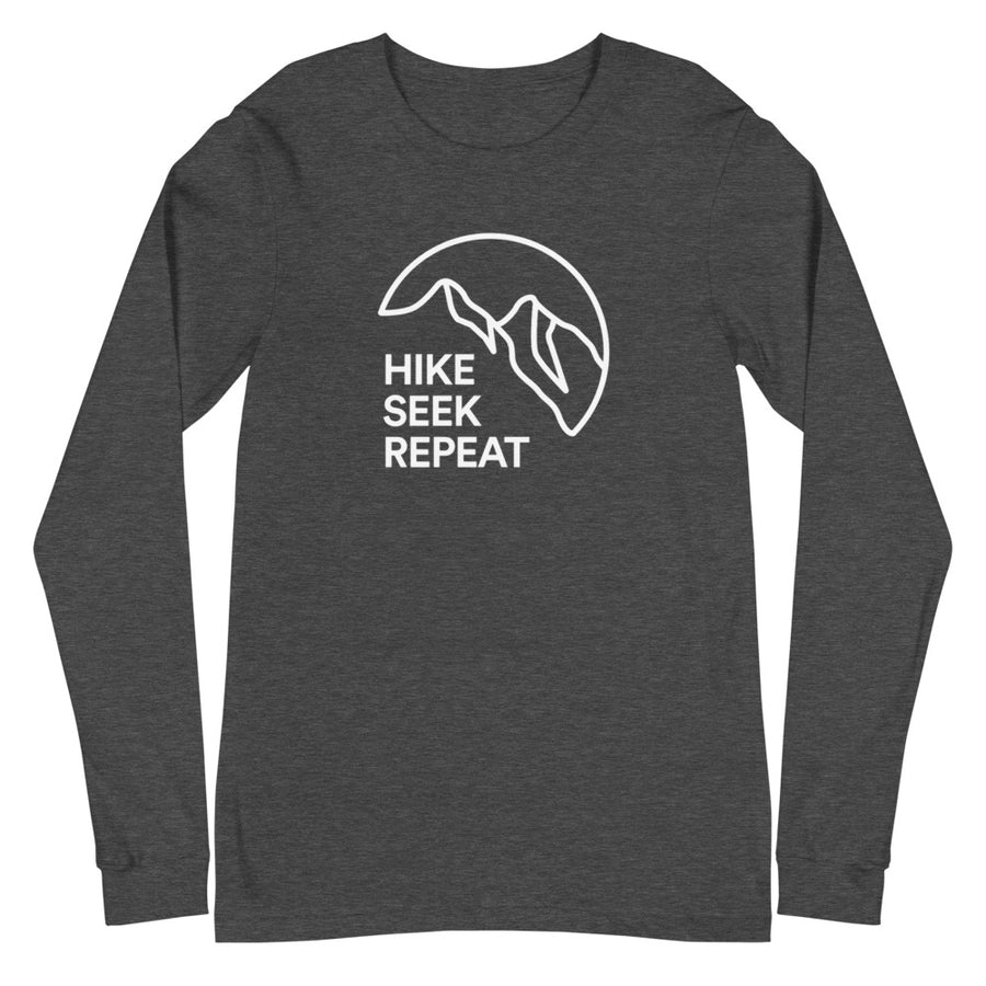 Hike Seek Repeat - Unisex Long Sleeve Tee