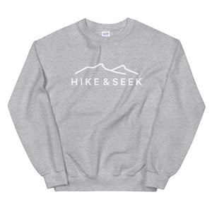 Hike & Seek hiking inspired printed sweater for men and women