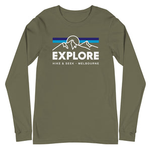 Explore - Unisex Long Sleeve Tee