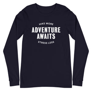 Adventure Awaits - Unisex Long Sleeve Tee