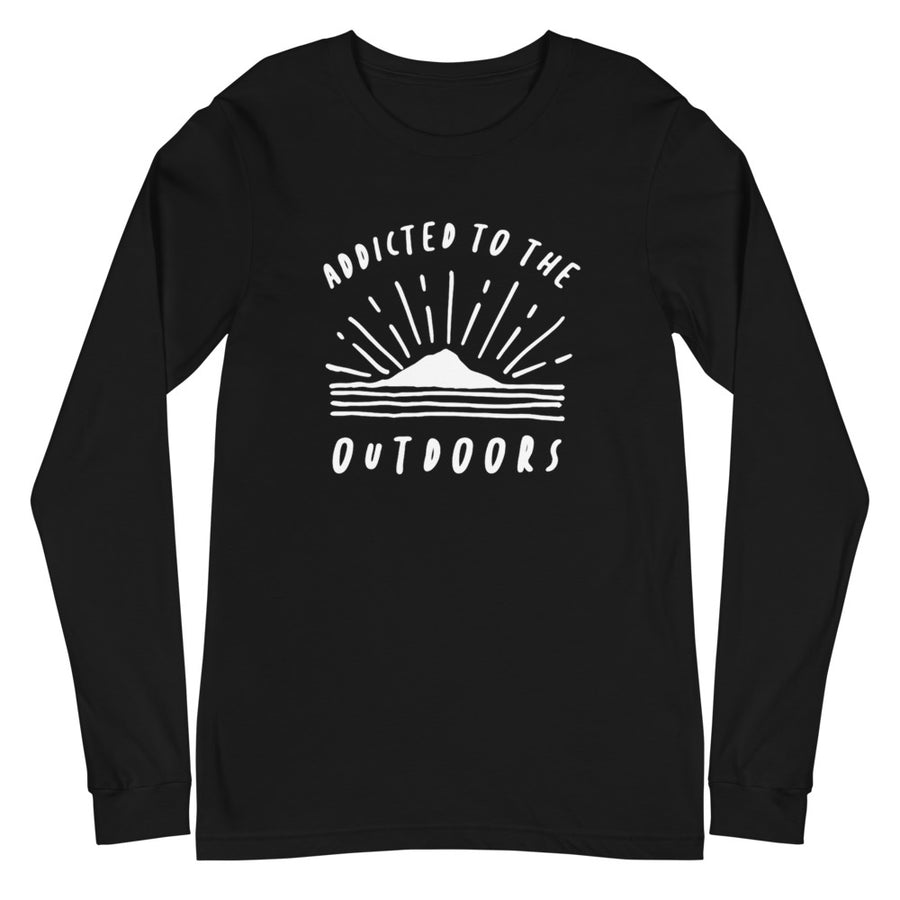 Addicted To The Outdoors - Unisex Long Sleeve Tee