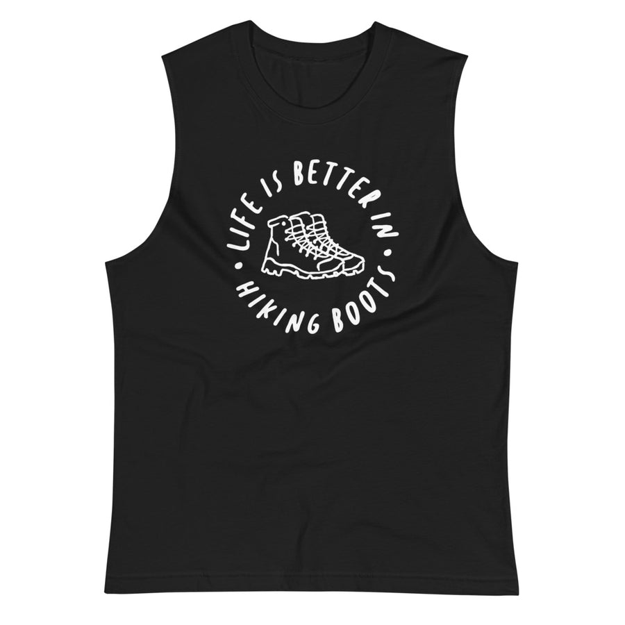 Life Is Better In Hiking Boots - Eco Unisex Tank