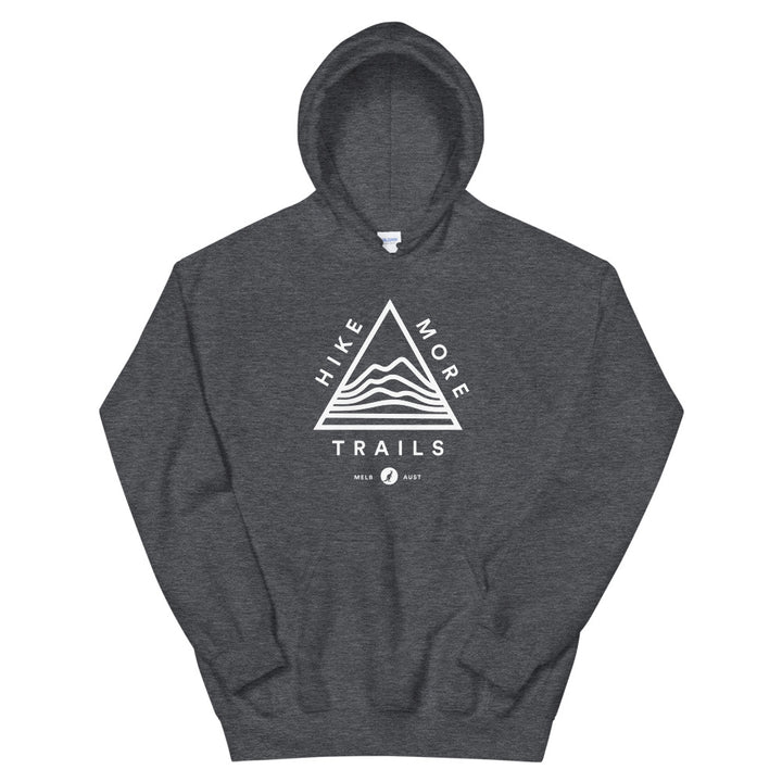 Hike & Seek hike more trails printed hiking hoodie for men and women