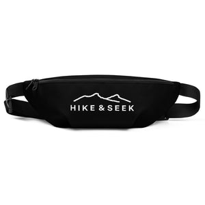 Hike & Seek printed hiking inspired fanny pack for men and women