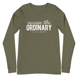 Escape The Ordinary - Unisex Long Sleeve Tee