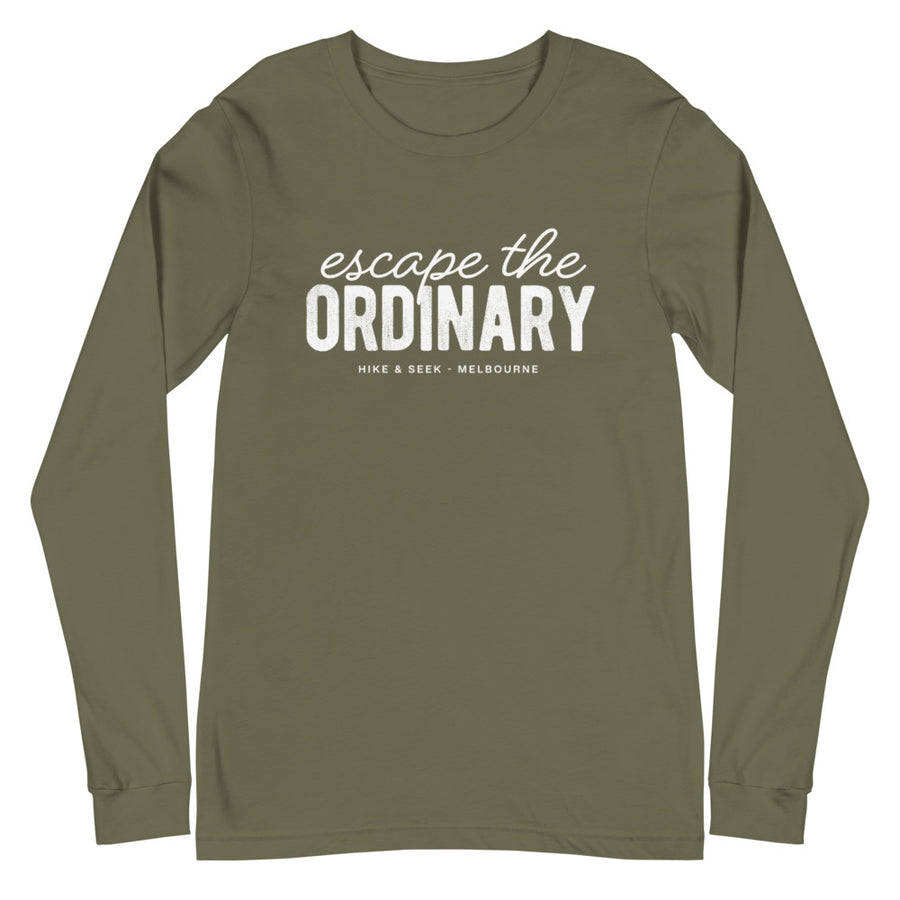 Escape The Ordinary - Unisex Long Sleeve Tee