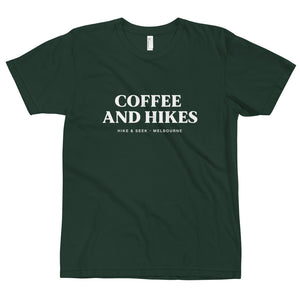 Coffee And Hikes - Eco Unisex T-Shirt