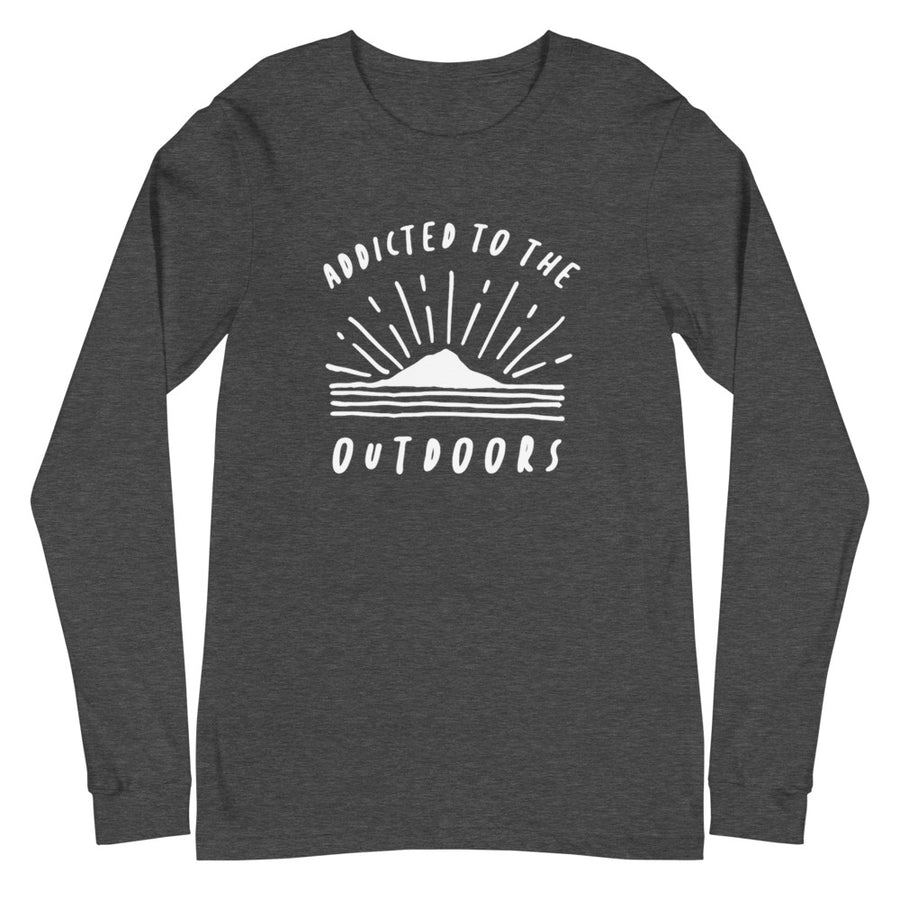 Addicted To The Outdoors - Unisex Long Sleeve Tee