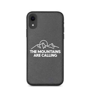 The Mountains Are Calling - iPhone Biodegradable Case