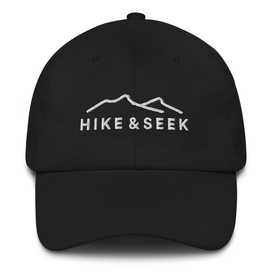 Hike & Seek hiking inspired embroidered hat