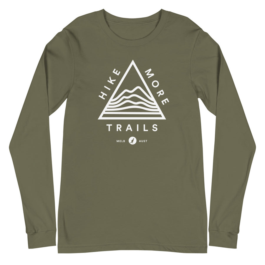Hike More Trails Original - Unisex Long Sleeve Tee