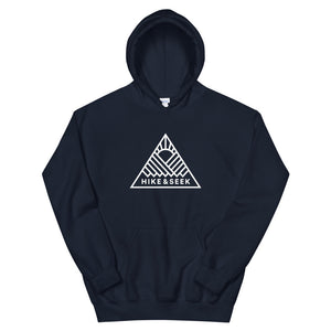 Hike & Seek hiking inspired original printed hoodie for men and women