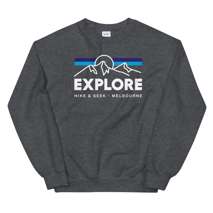 Hike & Seek explore printed hiking inspired sweater for men and women