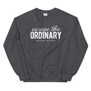 Hike & Seek escape the ordinary printed hiking inspired sweater for men and women